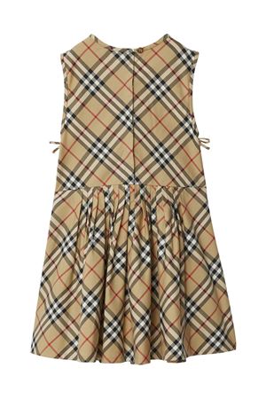 beige cotton dress BURBERRY KIDS | 8078406A7028